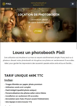 Location Photobooth Pixil